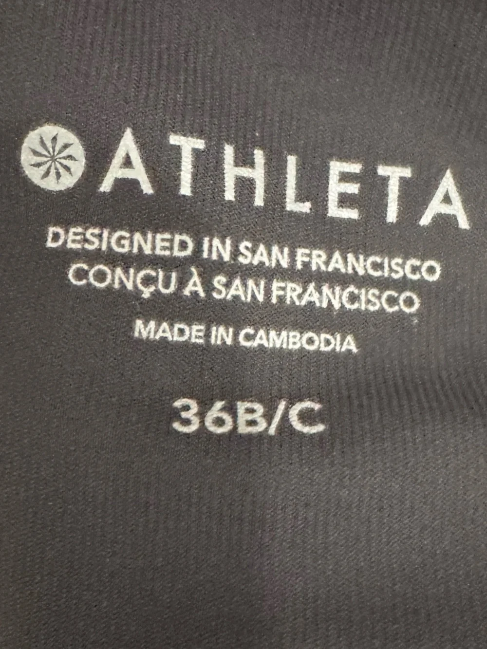 Athleta Bondi Bra Cup Tankini Top In Animalia Sea Salt Print 36 B/C Swimwear - Picture 9 of 9